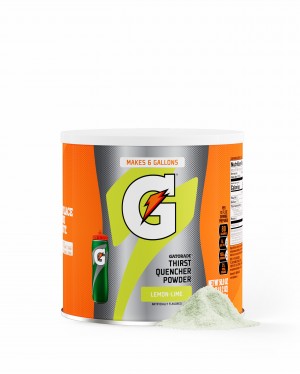 Lemon-Lime Gatorade Thirst Quencher Powder (3 canisters) Powders | 691GEDBKN