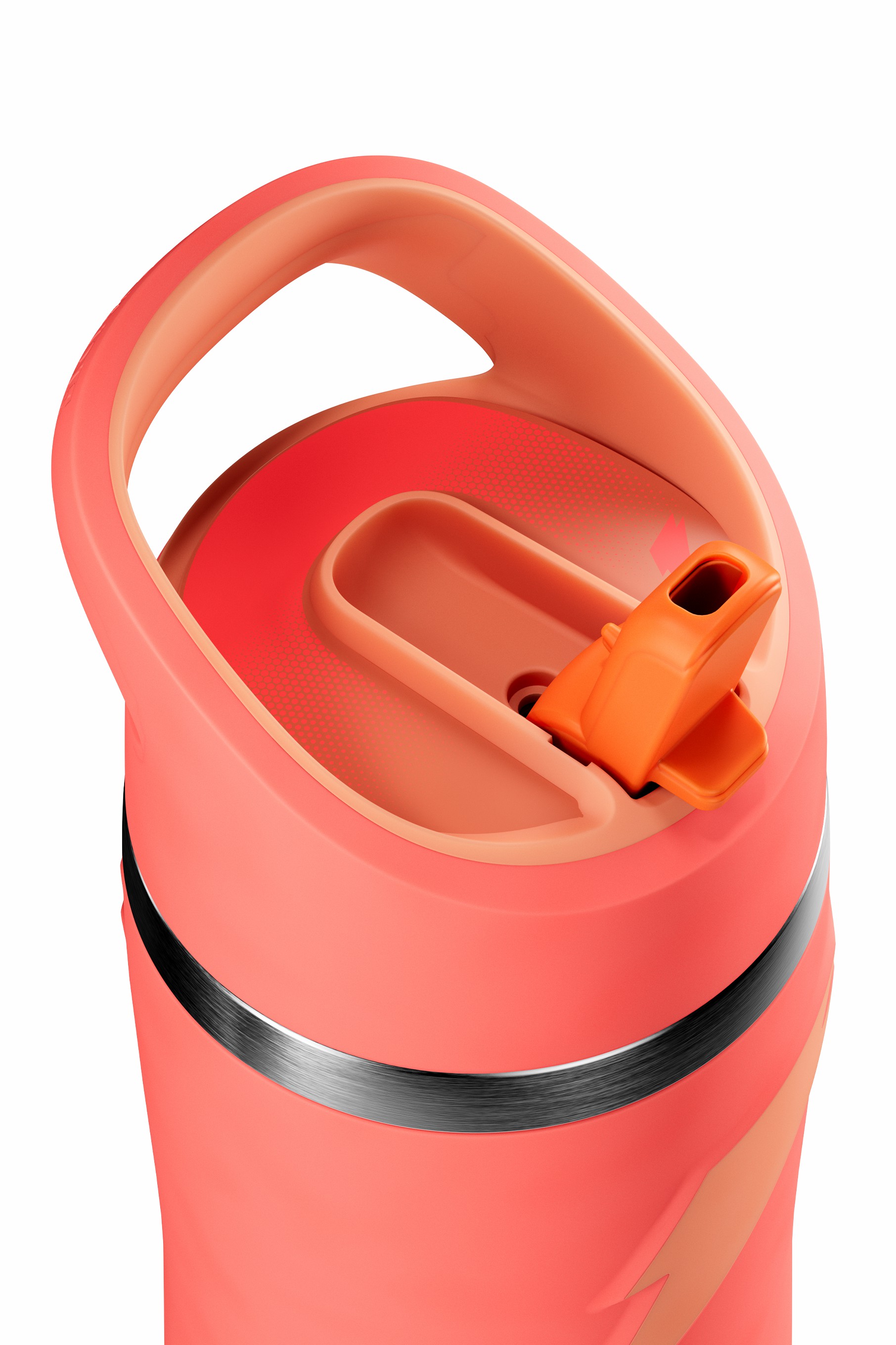 Coral Gatorade Overtime Stainless Steel Water Bottle (Straw Cap) Bundle 22oz Water Bottles | 953NPIDFT