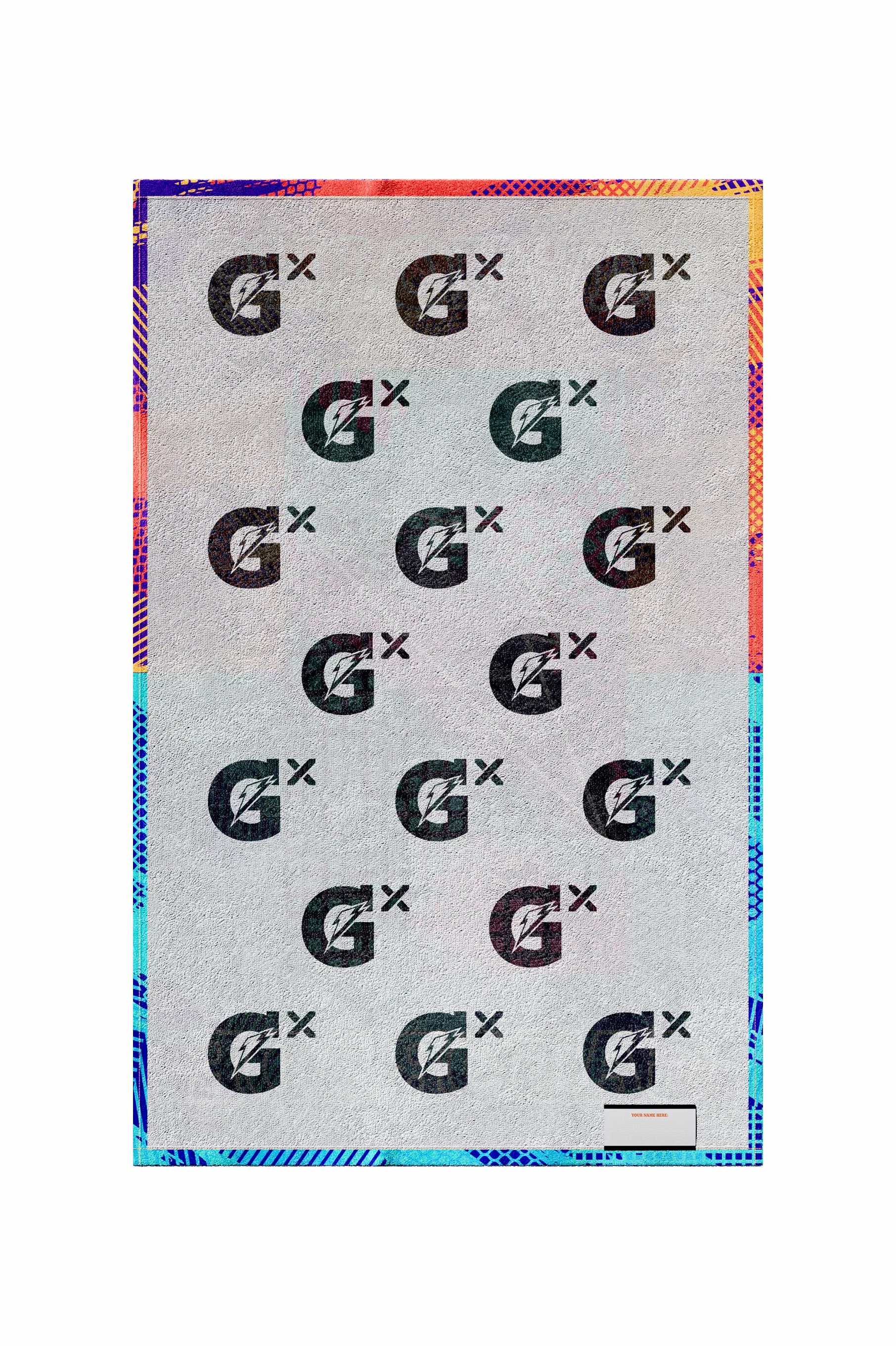 Frosted Berry Gatorade Glitched Towel Towels | 513LNHOET