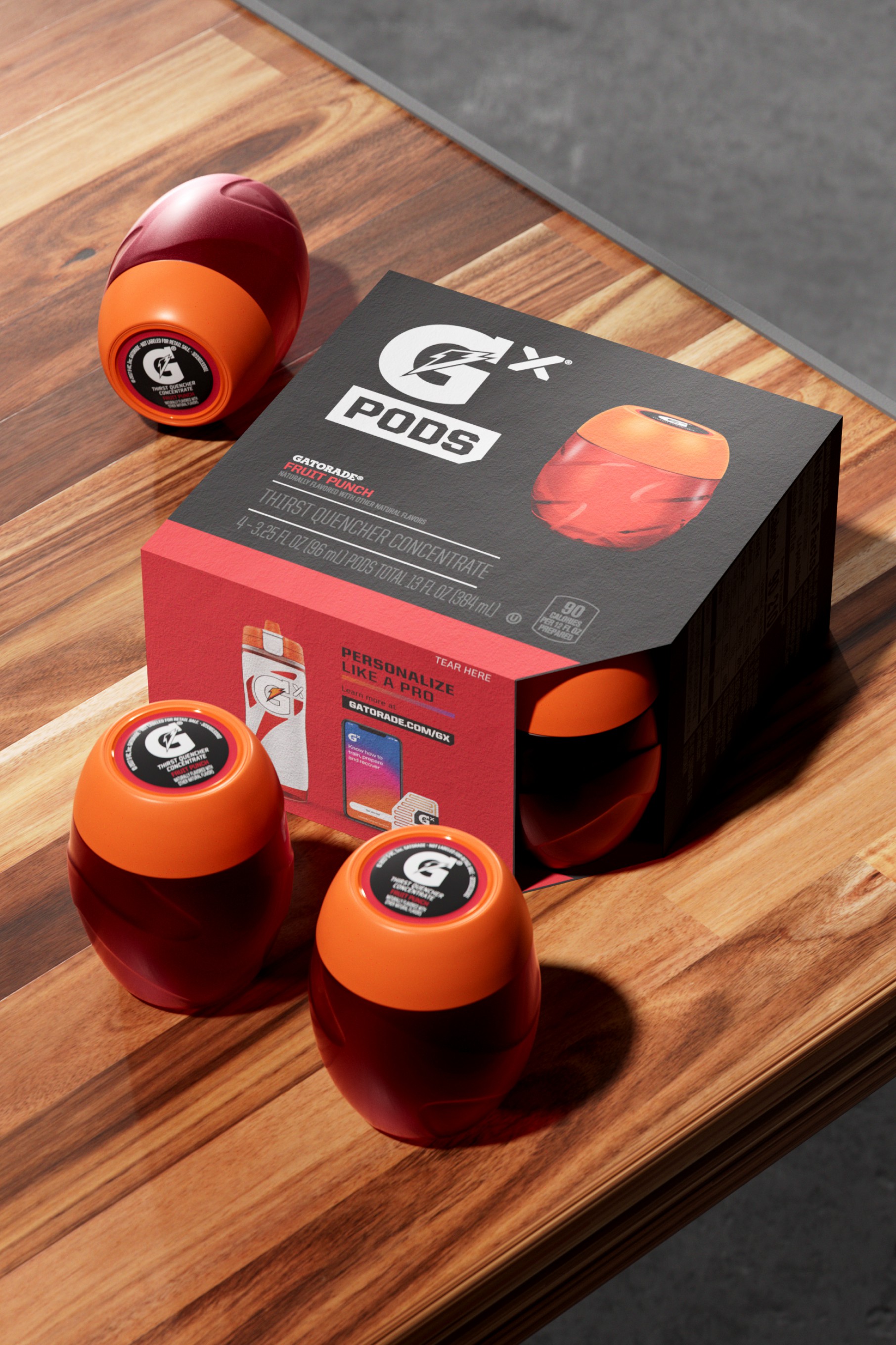 Fruit Punch Gatorade Gx Pod (48 pods) Pods | 172GRQZBF