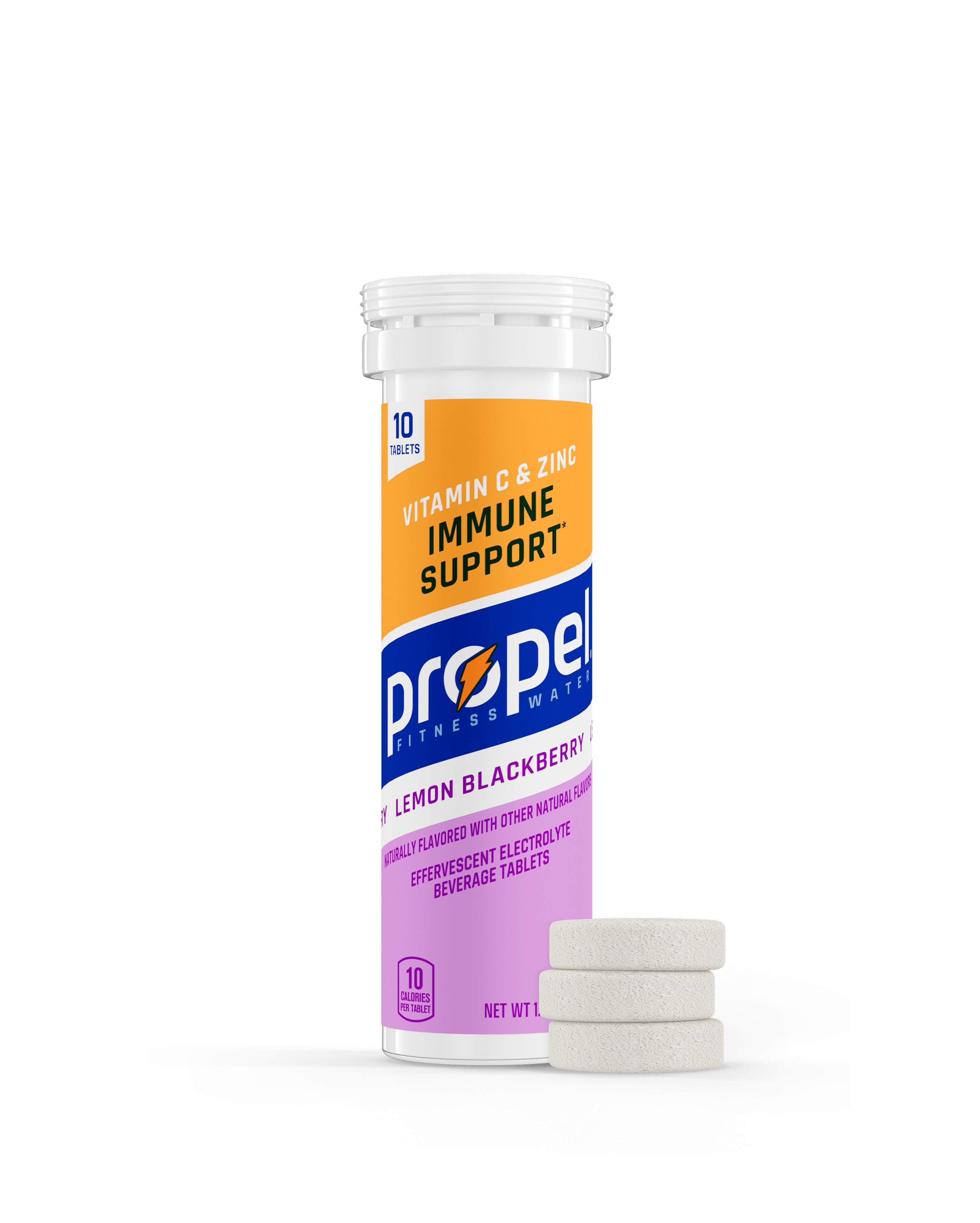 Lemon Blackberry Gatorade Propel Immune Support Tablets (8 tubes) Tablets | 120IJXGMR