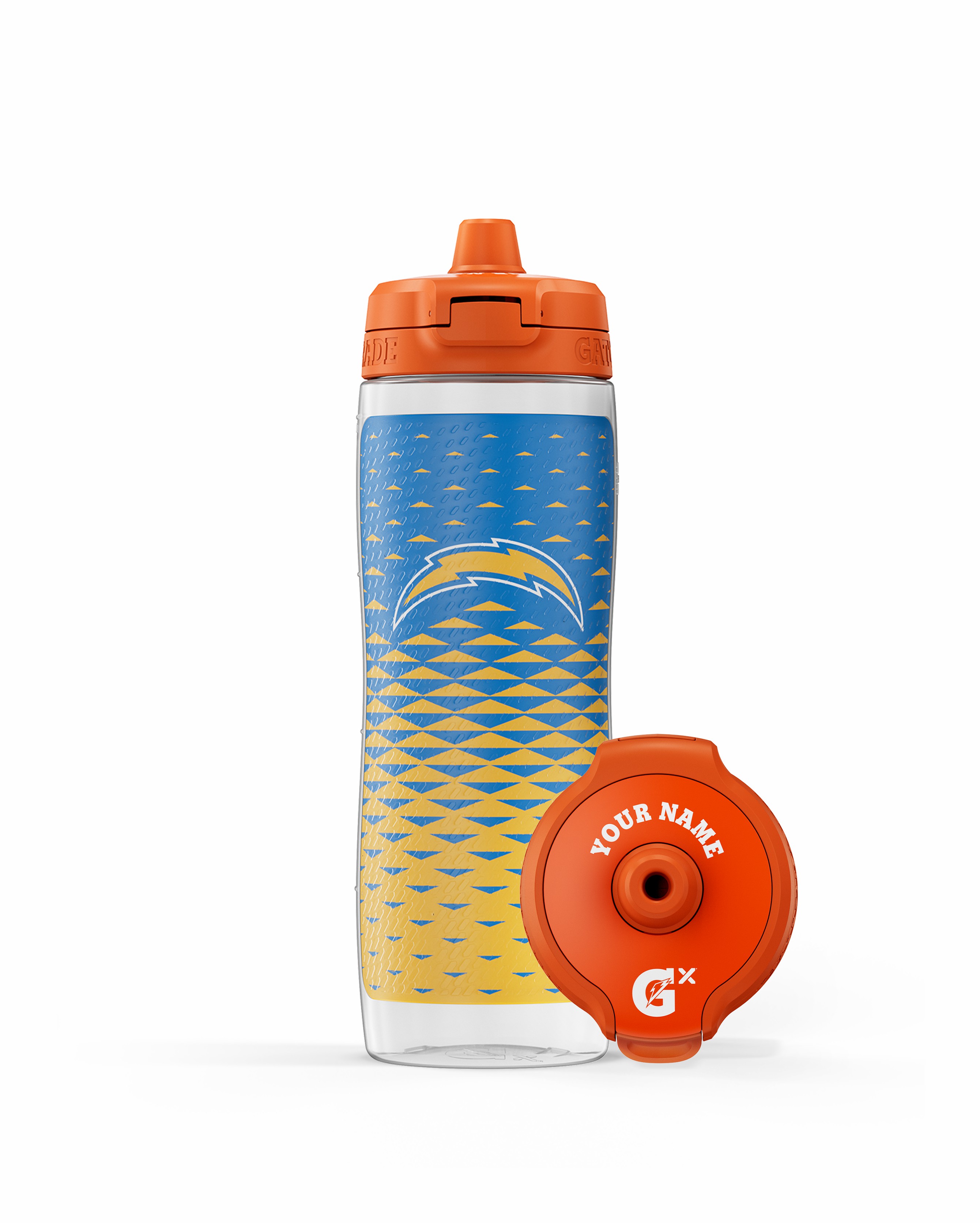 Los Angeles Chargers Gatorade NFL Gx Water Bottle (30 oz) Bundle Water Bottles | 182YGOARW