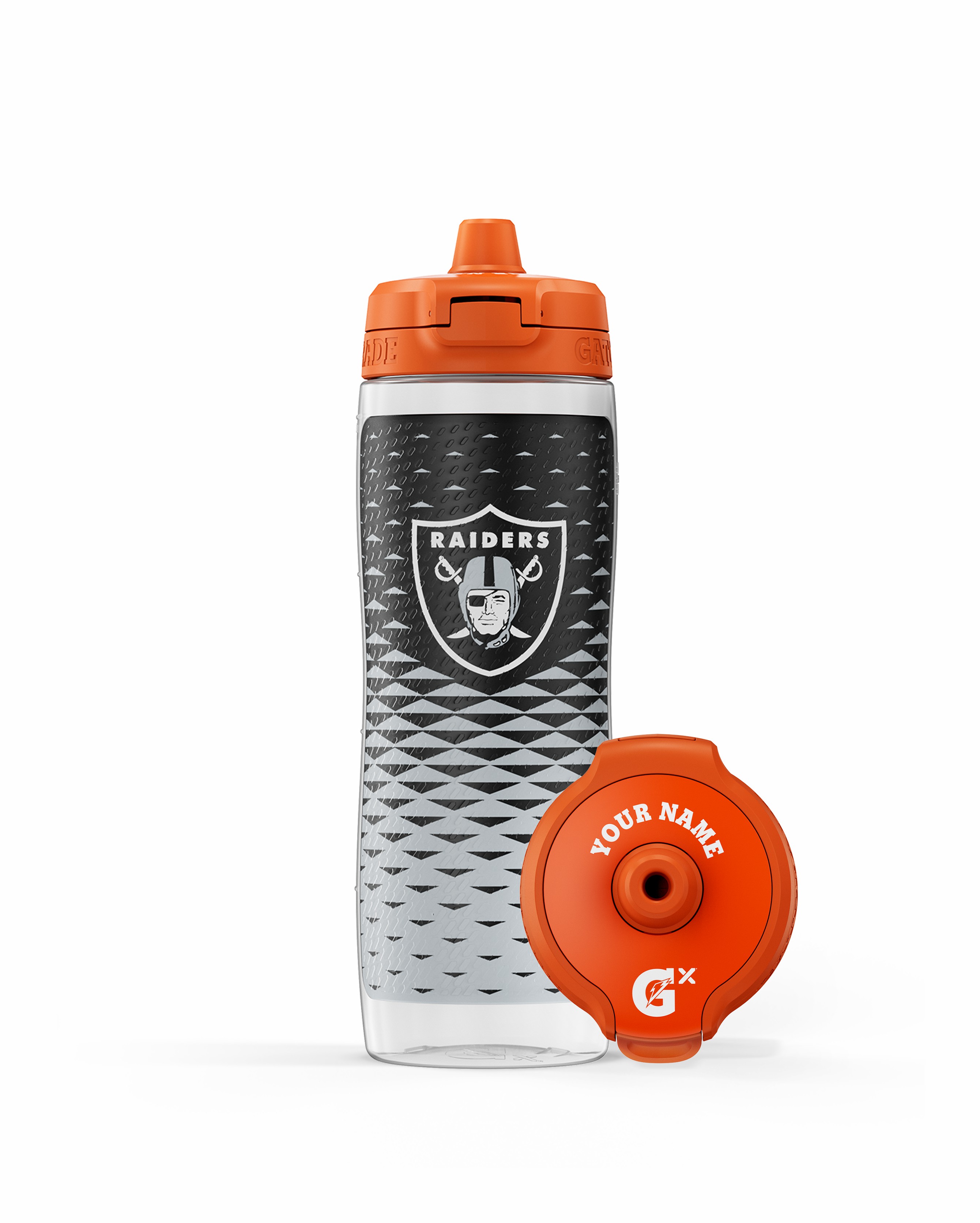 Los Vegas Raiders Gatorade NFL Gx Water Bottle (30 oz) Bundle Water Bottles | 208ZNQHXR
