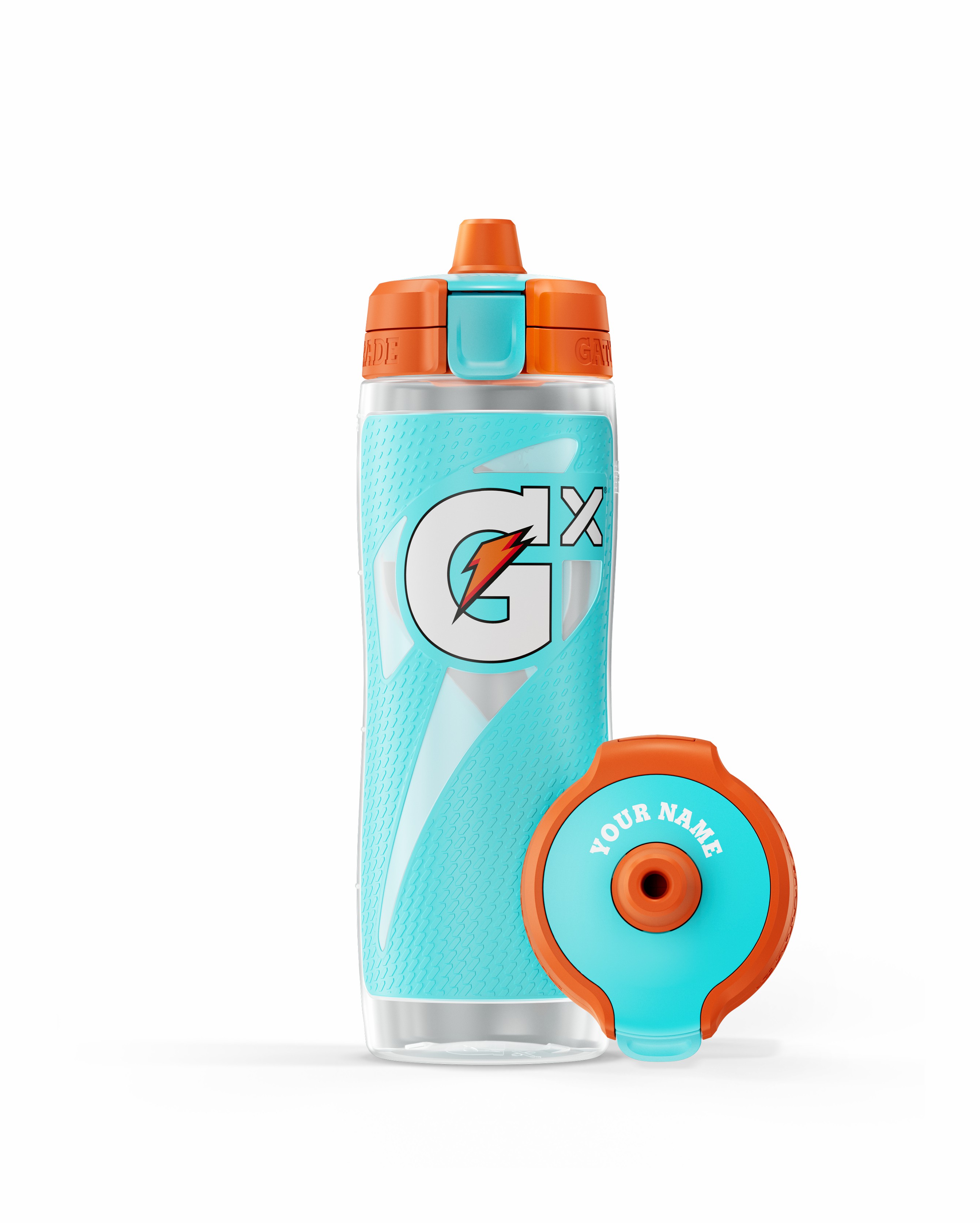 Neon Blue Gatorade Gx Water Bottle (30 oz) Bundle Water Bottles | 958XEBOFC