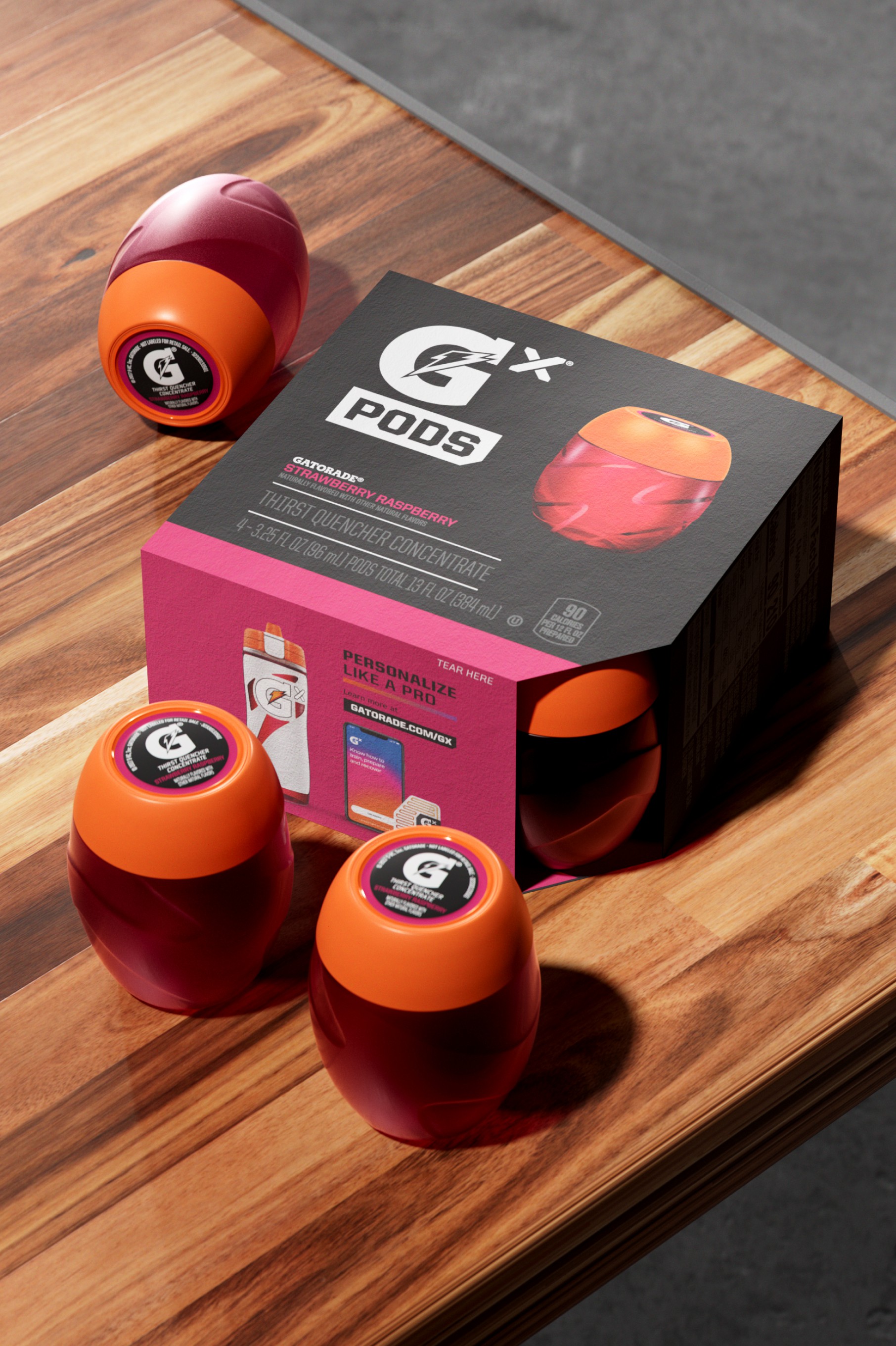 Strawberry Raspberry Gatorade Gx Pod (48 pods) Pods | 524OEJWGQ