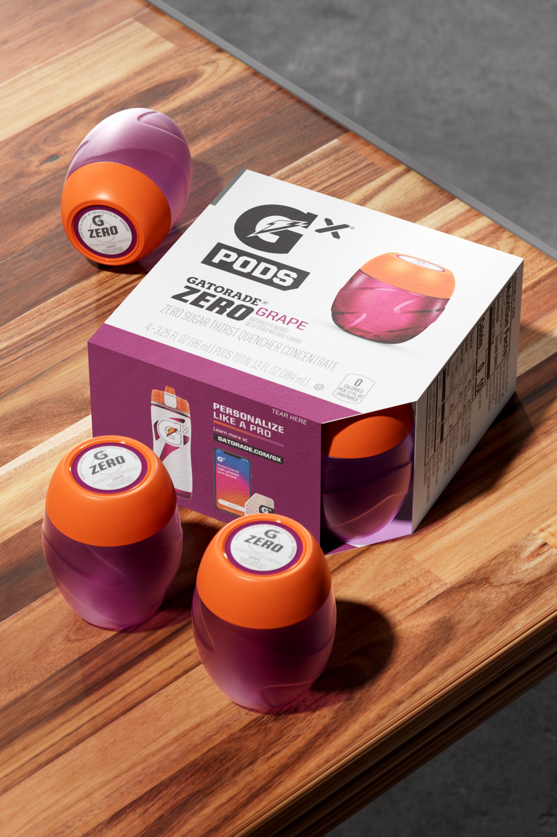 Zero Grape Gatorade Gx Pod (48 pods) Pods | 512ZIXFWN